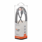 Ventev ChargeSync Alloy Lightning Cable 10ft Steel