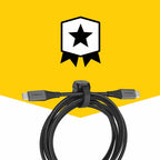 OtterBox Premium Pro Charge/Sync USB-C to USB-C Power Delivery Cable 6ft Haunted Hour (Black)