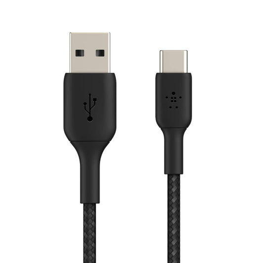 CAB002BT1MBK BoostCharge USB-C USB-A 1M Cable BK