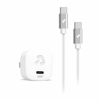 NBBN20WCC1735 20W Bundle with USB-C to USB-C cable White