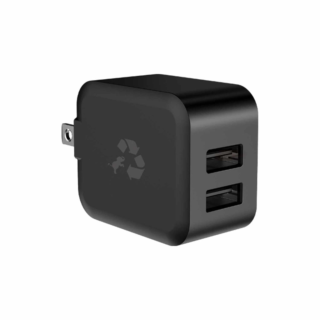 Nimble Wally Duo Wall Charger 12W 2-Ports USB-A Black