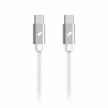 NBUSBCC1MWHT PowerKnit 1 meter USB-C to USB-C White