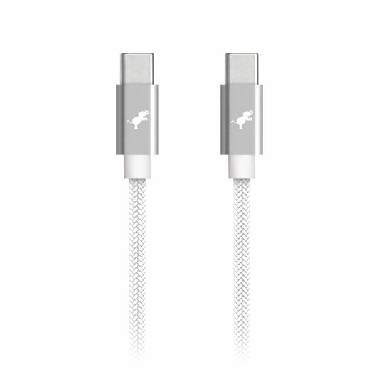 NBUSBCC1MWHT PowerKnit 1 meter USB-C to USB-C White