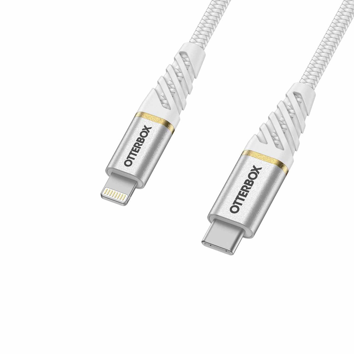 7880631 Charge/Sync Lightning to USB-C Premium Cable 6ft Cloudy Sky