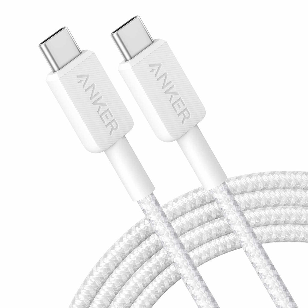 Anker USB-C to USB-C Cable 10ft White
