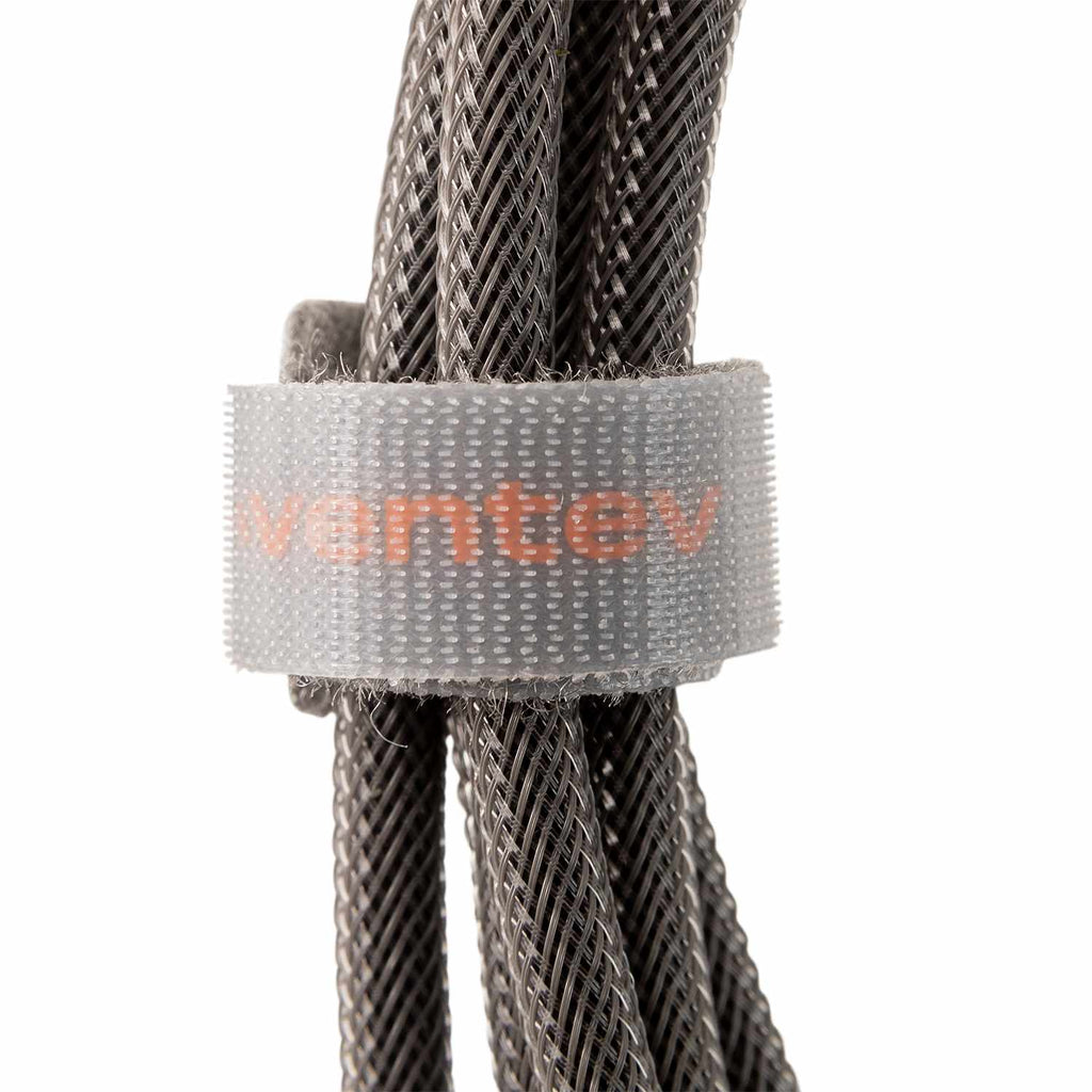 Ventev USB-C to USB-C 10f Cable Steel