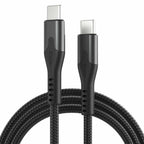 Blu Element SelfCoil Magnetic Cable USB-C to USB-C 6ft 100W Black