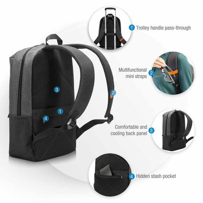 EKP106 Light Laptop Backpack up to 15.6 inch Black
