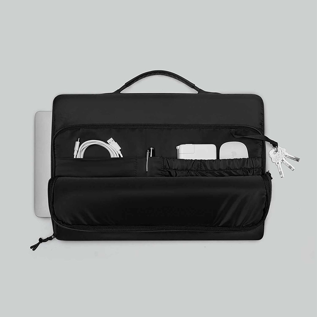 Gaston Luga Dash Cushioned Briefcase 16" Black