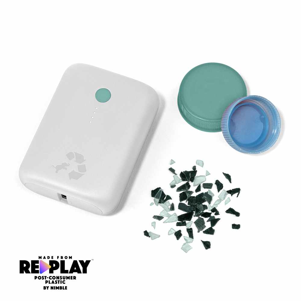 Nimble Champ Lite Portable Battery 5.200 mAh 15W White