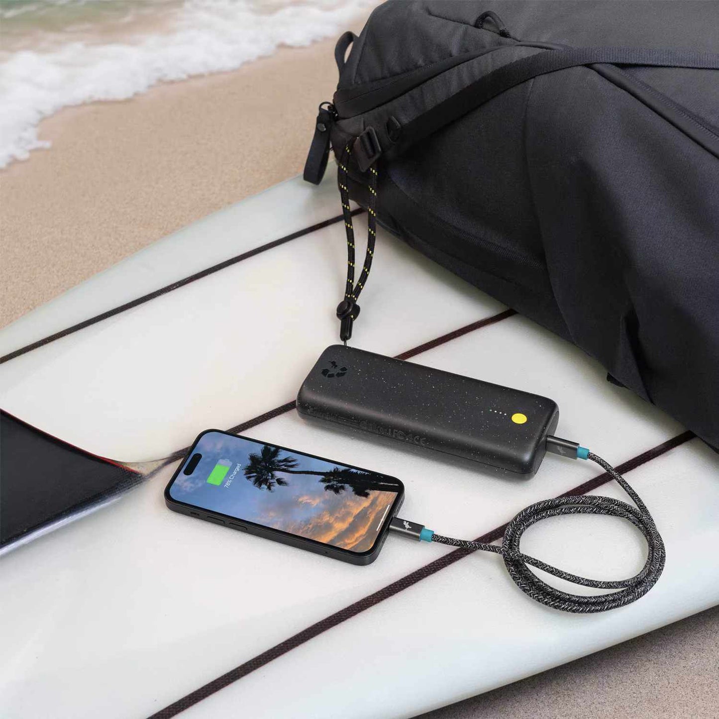 NBCPC20K2C11483 Champ Pro Portable Charger 20.000 mAh Midnight Black