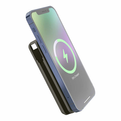 MH50KCA Maglock Hub All-In-One Wireless Power Bank 5000 mAh Black