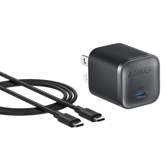 B2692J115 45W Nano Charger with USB-C Cable Black