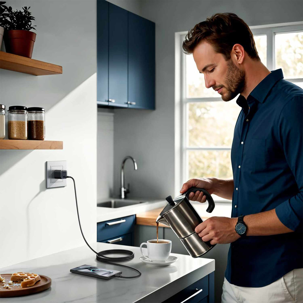 Anker 45W Nano Charger with USB-C Cable Black