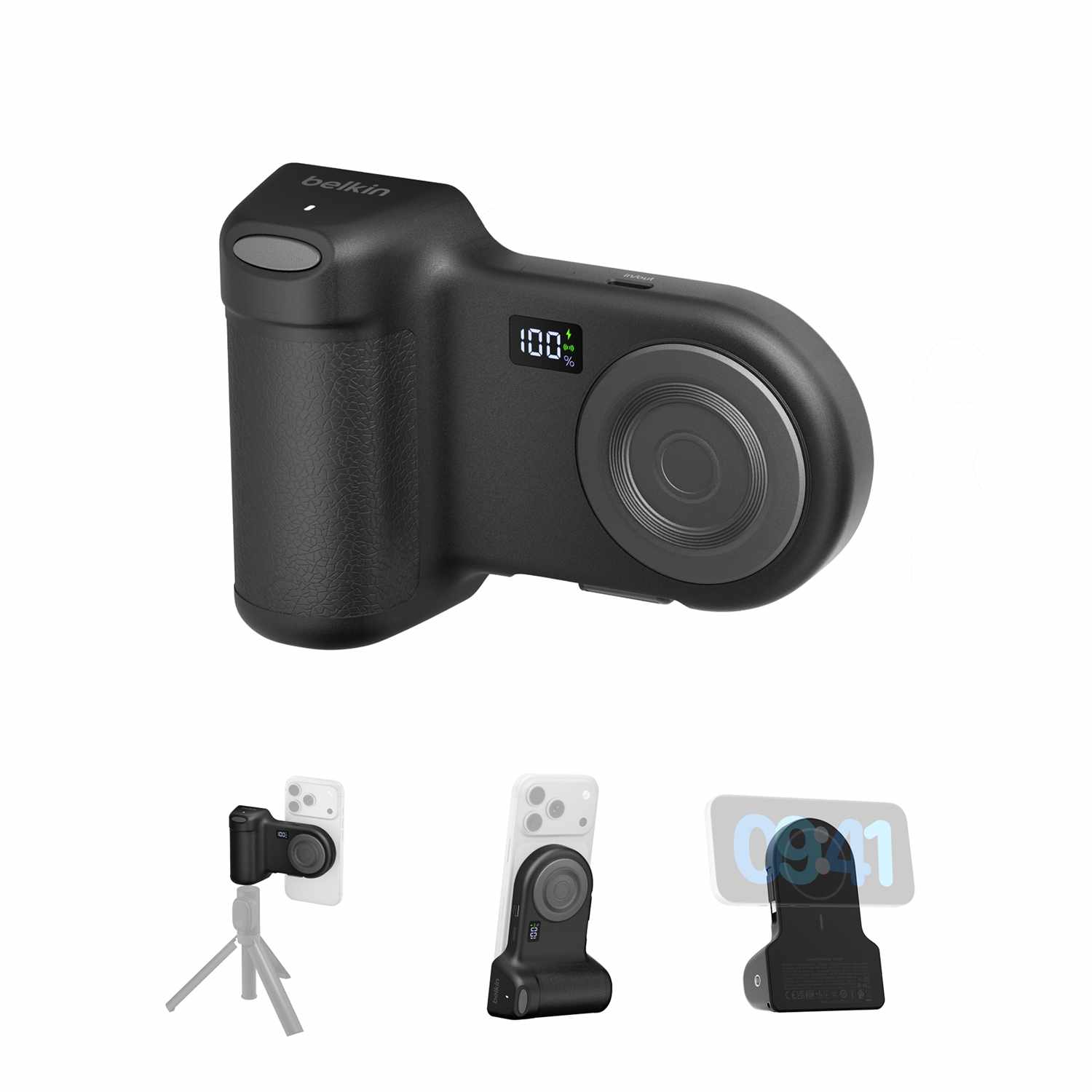 Belkin Stage PowerGrip Grey