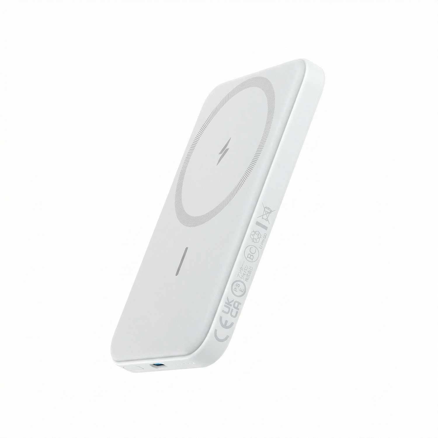 Anker 5000mAh 7.5W Magnetic Portable Battery White