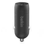 Belkin BoostCharge Car Charger 20W PD USB-C Black