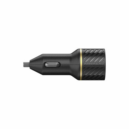 7880703 Dual Fast Car Charger USB-C 20W PD and USB-A 12W Black