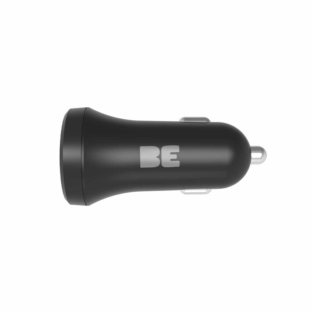 Blu Element 30W Dual Port Car Charger with Power Delivery/PPS Black