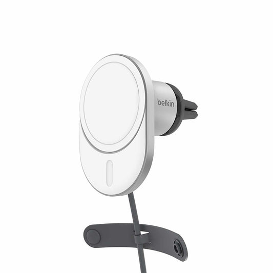 WIC008btGRV2 BoostCharge Pro Magnetic Wireless Car Charger w/Qi2 15W Grey