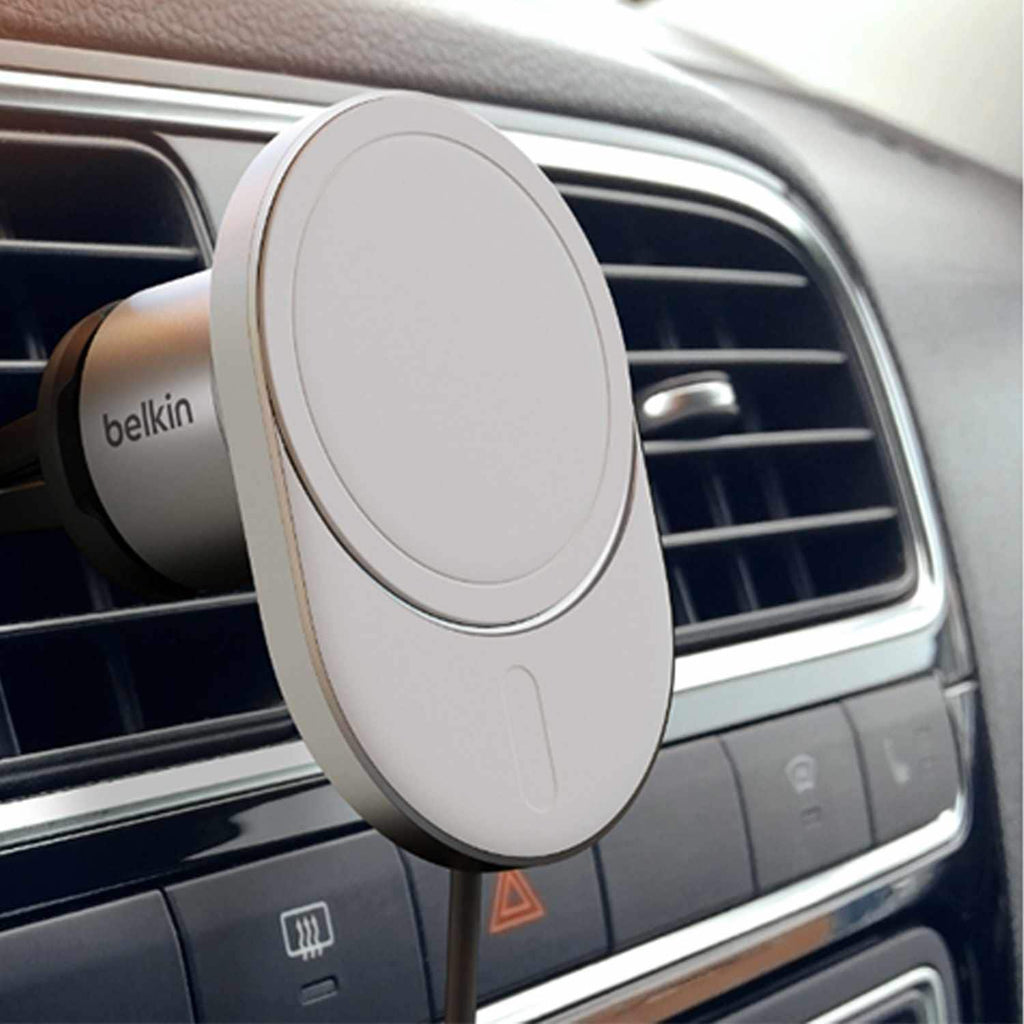 Belkin BoostCharge Pro Qi2  Wireless Car Charger 15W Grey