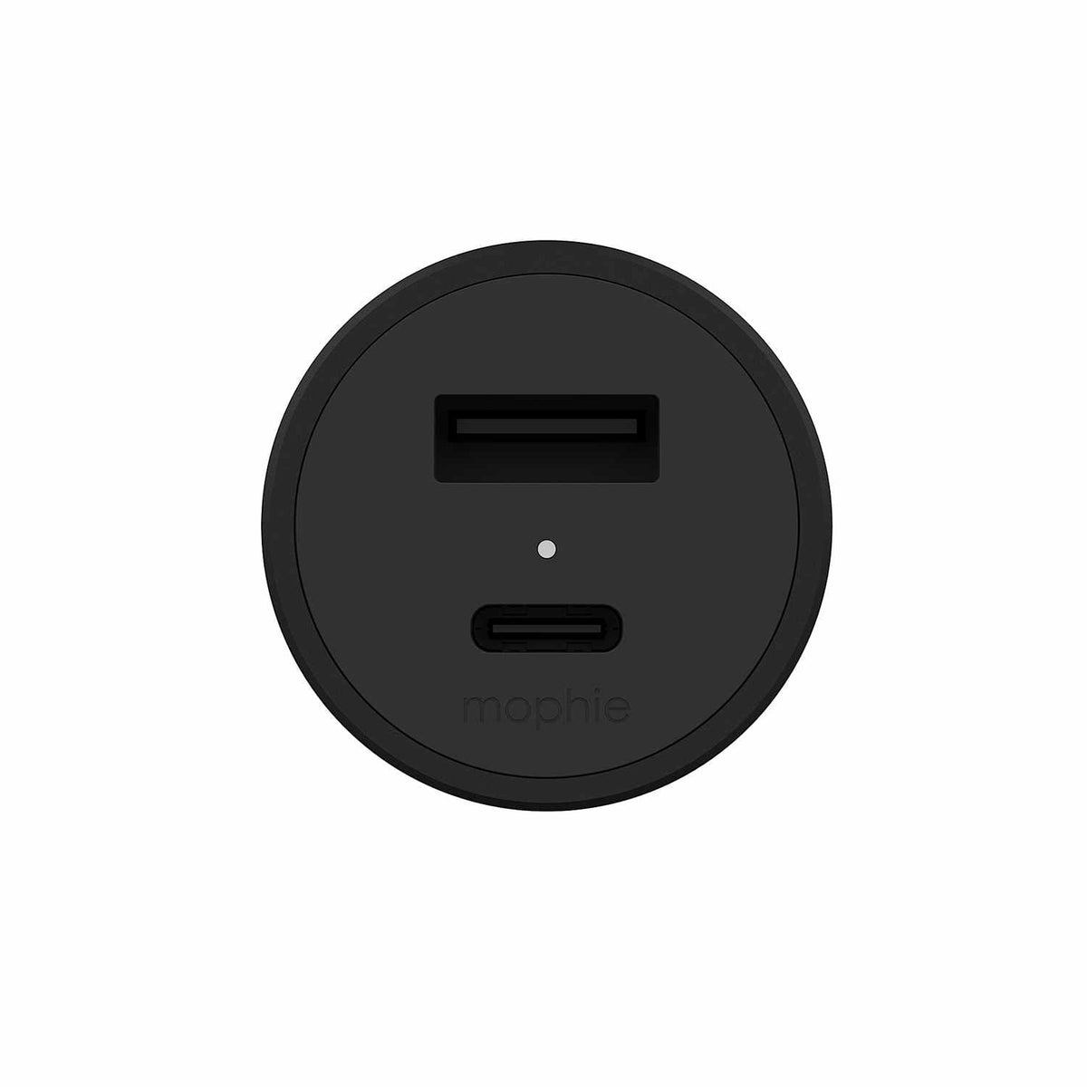 mophie Car Charger 42W 2-Port USB-C/USB-A Black
