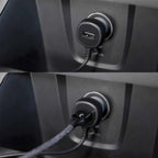 Ventev Car Charger 27W USB-C Black with USB Cable Black