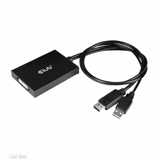 CAC1010 DisplayPort to Dual Link DVI-I Dual Link Active Adapter MAX RES 4K30HZ Black