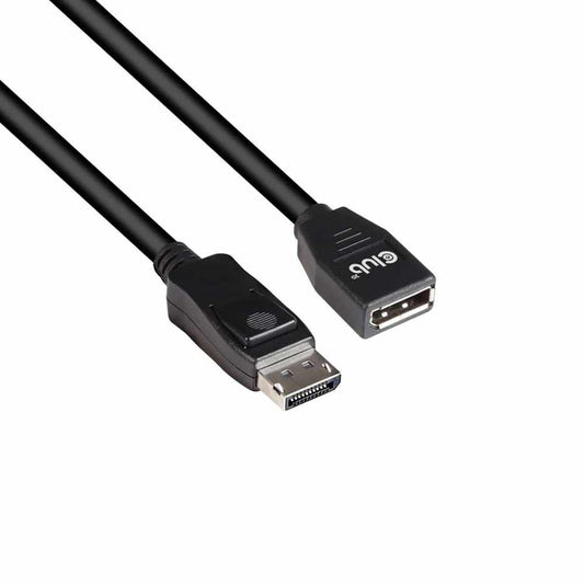 CAC1022 DisplayPort 1.4 HBR3 Extension Cable 8K60HZ M/F 2m/6.56ft Black