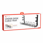Emerge Helix Desk Cable Management Tray Black