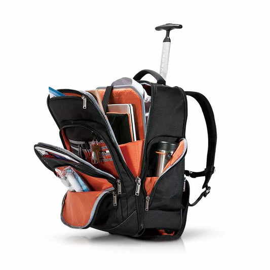EKP122 Atlas Wheeled Laptop Backpack 13- 17.3 inch Black
