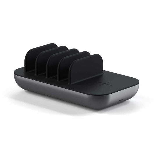 STWCS5PM Dock5 Multi-Device Charging Station Silver