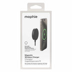 mophie Qi2 Compact Wireless Charger 15W with Built-in Kickstand Black