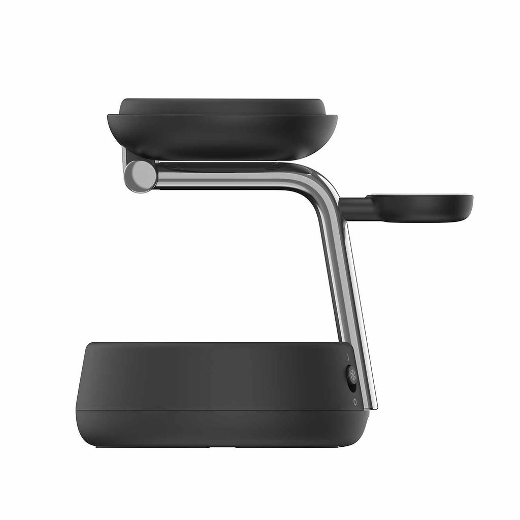 Belkin UltraCharge Pro Qi2 3-in-1 Charging Dock 25W Charcoal