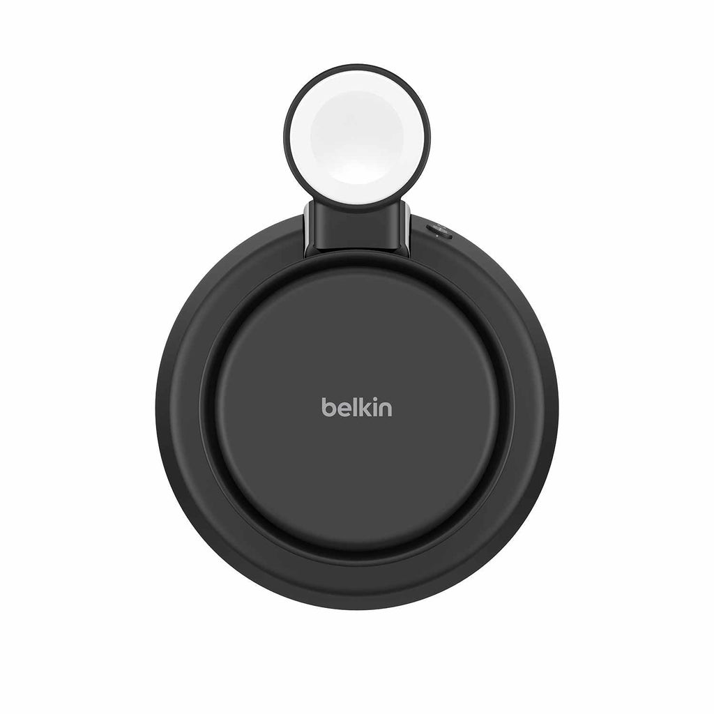 Belkin UltraCharge Pro Qi2 3-in-1 Charging Dock 25W Charcoal