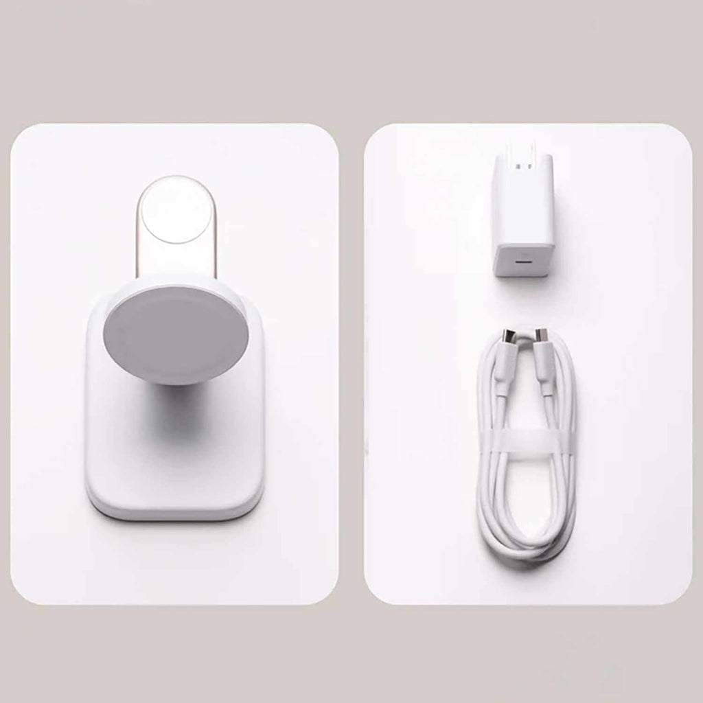 mophie Qi2 2-in-1 Wireless Charging Stand 15W White for Phone and Apple Watch