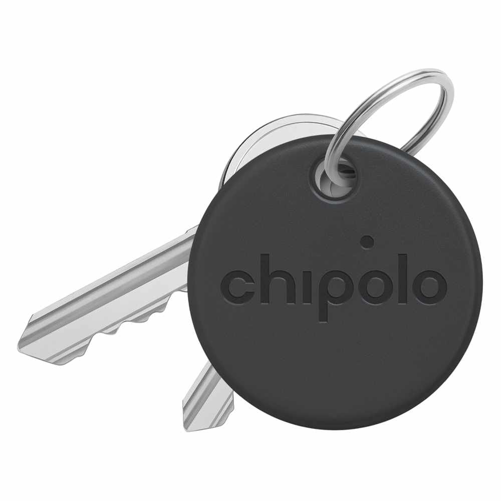 Chipolo One Spot Bluetooth Item Finder (Works with the Apple Find My Network) Almost Black