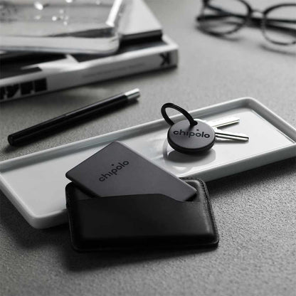 CHC21RC21M1R1MRFREN Spot BUNDLE (Works with the Apple Find My Network) (Card Spot and One Spot) Black