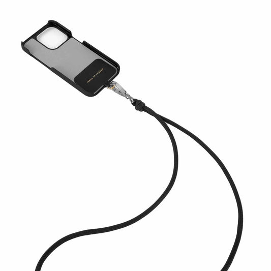 IDCDSSI23407 Cord Phone Strap Universal Coal Black