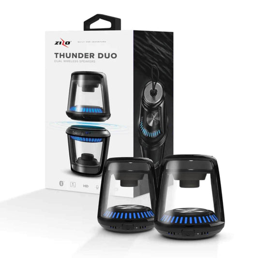 SPKTDDUOBLK Thunder Duo TWS Wireless Bluetooth Speaker Black