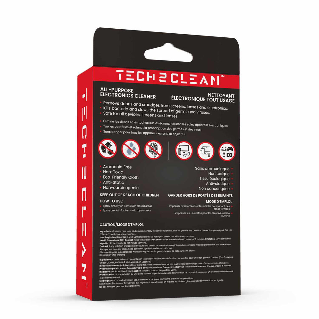 TECH2CLEAN Clean 2 Go All Purpose Electronics Cleaner 60 ml White/Clear