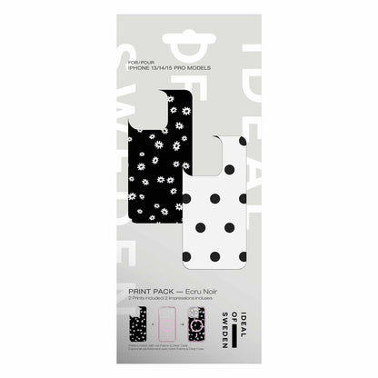 IDPP01559 Print Pack iPhone 16 Pro/15 Pro/14 Pro/13 Pro Ecru Noir
