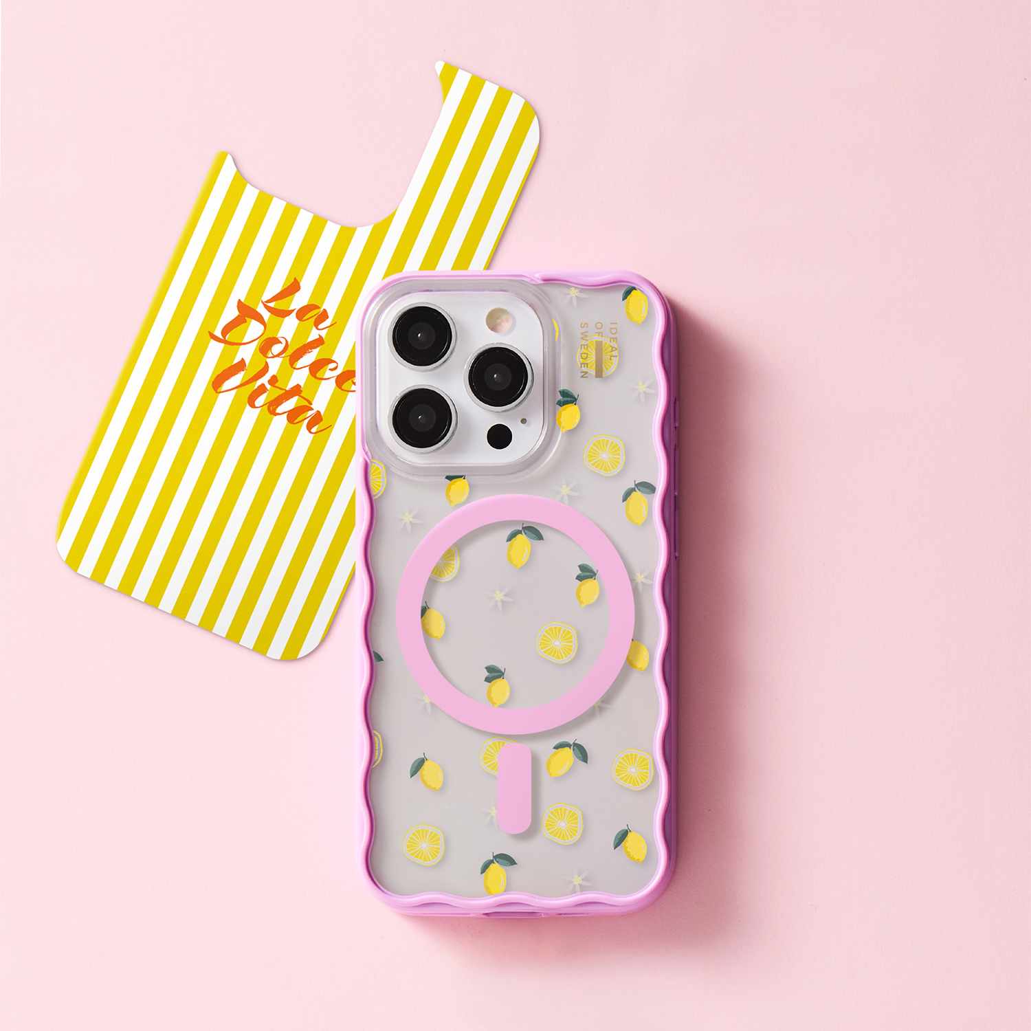 Ideal of Sweden Print Pack Limone for iPhone 16 Pro Max/15 Pro Max/14 Pro Max/13 Pro Max