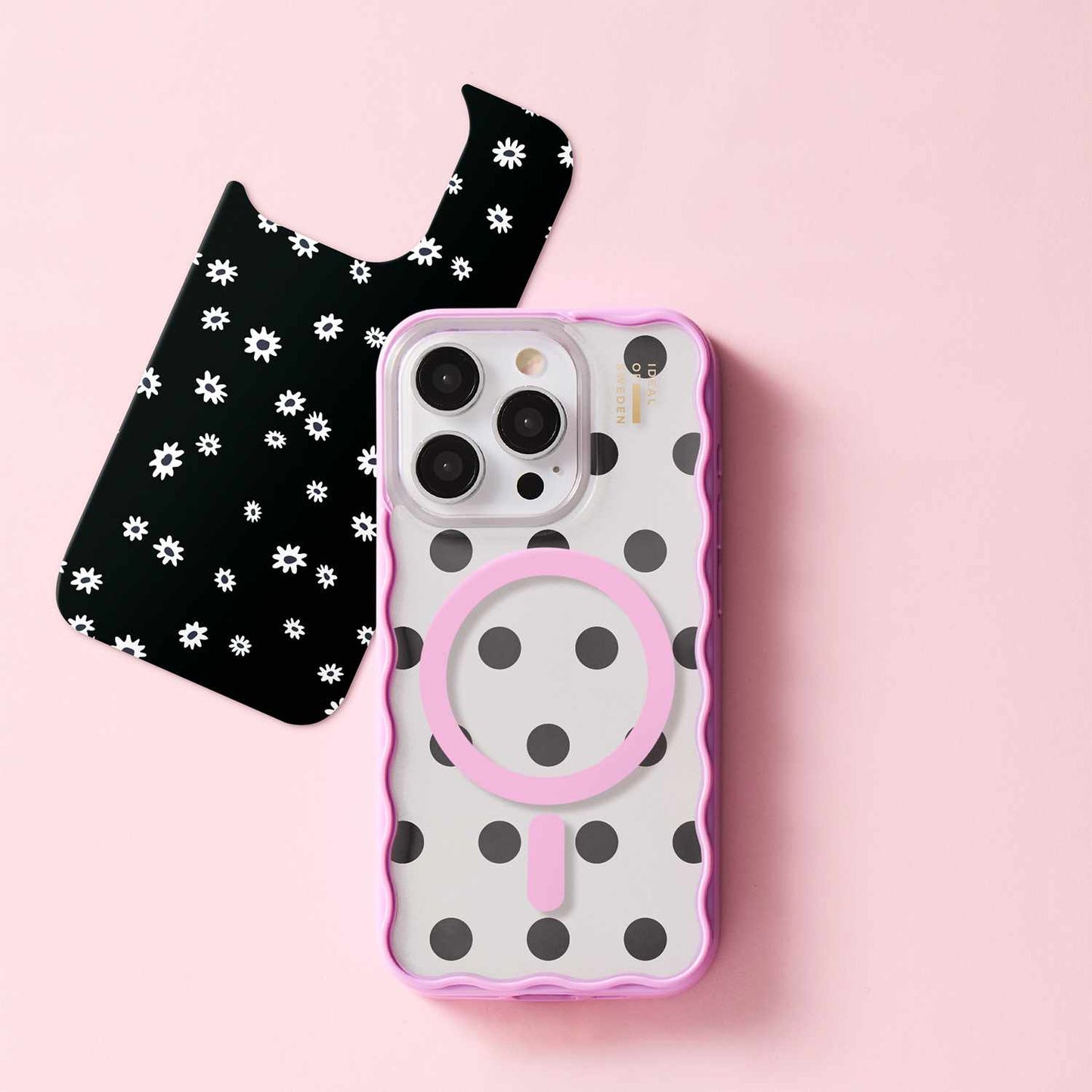 IDPP02559 Print Pack iPhone 16 Pro Max/15 Pro Max/14 Pro Max/13 Pro Max Ecru Noir