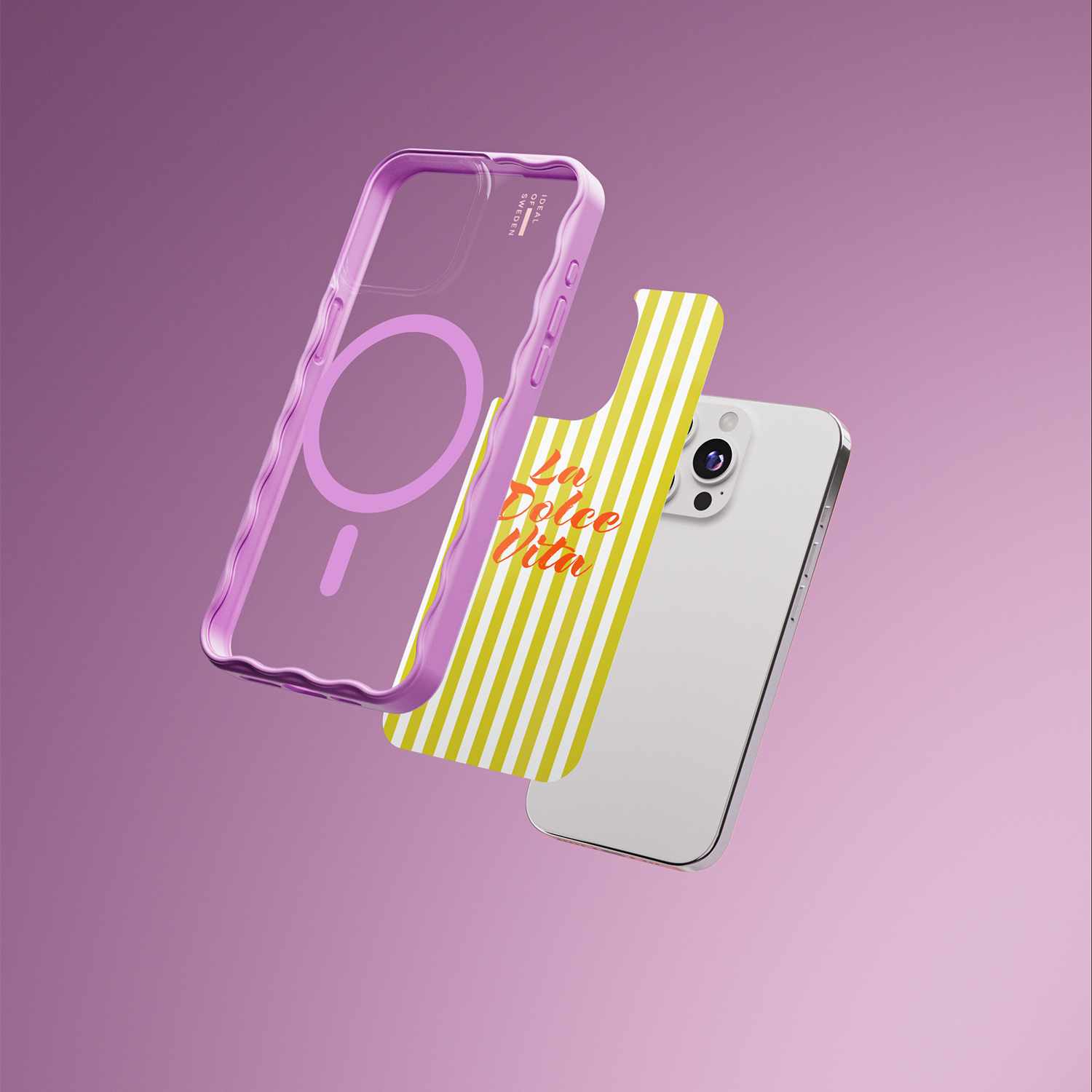 Ideal of Sweden Print Pack Limone for iPhone 17/iPhone 16