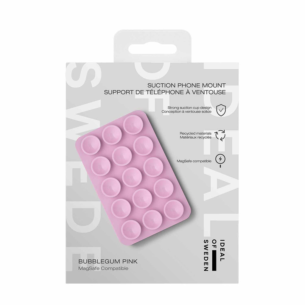 Ideal of Sweden MagSafe Suction Mount Bubblegum Pink
