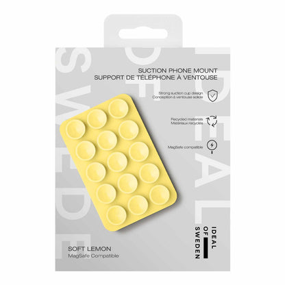 IDSPMMS516 MagSafe Suction Mount Soft Lemon