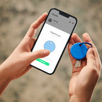 Chipolo POP Tracking Tag (Works with Google’s Find My Device or Apple Find My) Blue - GekkoTech