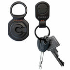 Everki Quick Release Key Chain with FIDLOCK Magnetic Closure Black