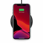 Belkin BoostCharge Wireless Charging Pad 10W with QC 3.0 Wall Charger and Cable Black
